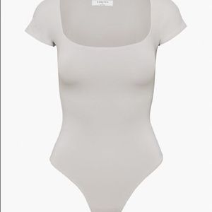 Aritzia contour straight neck bodysuit